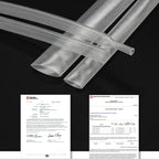 1~50m 2:1 Heat Shrink Heatshrink Tube Clear Diameter 0.6mm ~ 150mm Wire Repair DIY Cable Protecctor Sleeving Wrap Tubing