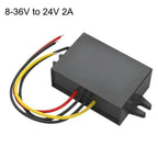 8-36V 19V 30V to 24V 12V 1A 2A 3A 4A Buck Boost DC-DC Converter Stabilizer Step-down/up Voltage Regulator Car Boat Power Supply
