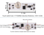 Touch Switch Capacitive Module PIR Motion Sensor 5V-24V 3A LED Dimming Control Lamps Short Distance Scan Sweep Hand Sensor
