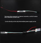 WS2812B 5050 RGBIC Smart LED Strip WS2812 Individually Addressable IC 30/60/144Pixels/Leds/m Light DC5V Black White IP30/65/67