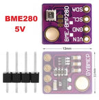 GY-BME280 3.3V 5V BMP280 bmp180 Digital Sensor Temperature Barometric Air High Precision Atmospheric Pressure Module I2C SPI