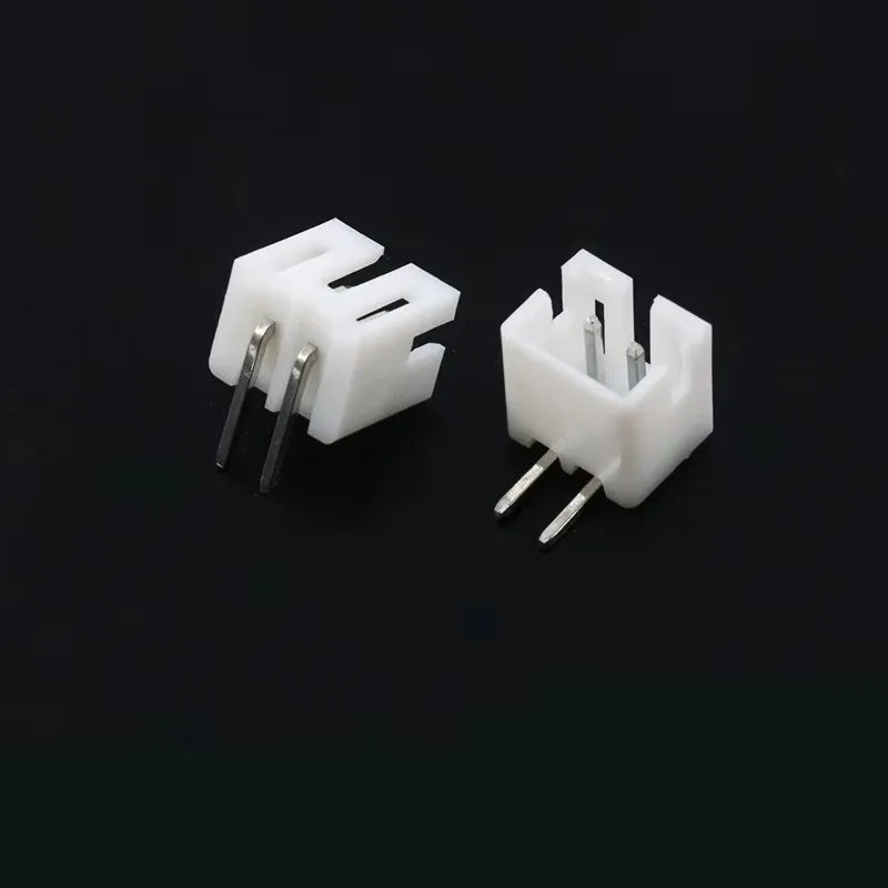100PCS JST PH 2.0 2P 3P 4P 5P 6P 7P 8P 9P 10P 11P 12 Pin Header PH2.0 2mm Connectors Leads PH-AW PH-Y Curved Pins Male Shell