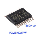 5PCS PCM5102APWR PCM5102A PCM5102 IC Chip TSSOP-20