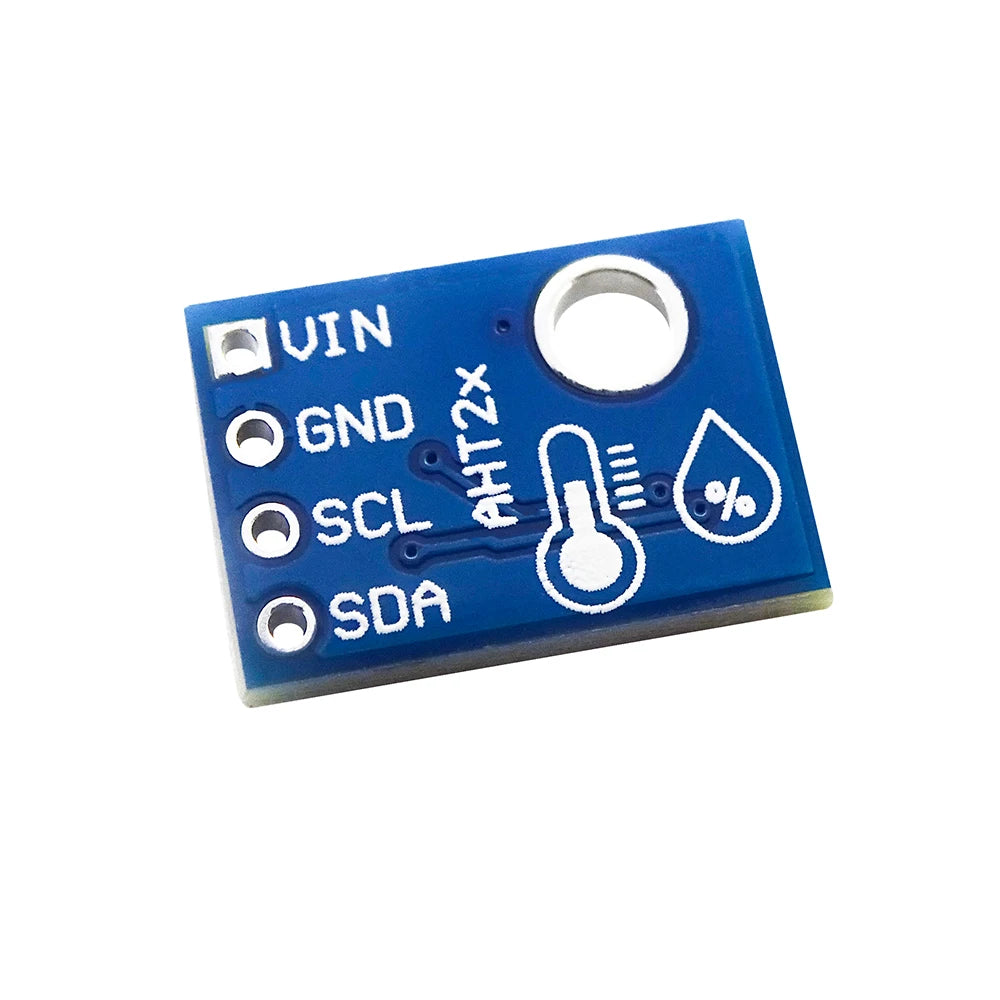 AHT10 AHT20 AHT21 High Precision Digital Temperature and Humidity Sensor Measurement Module I2C Communication Replace  SHT20