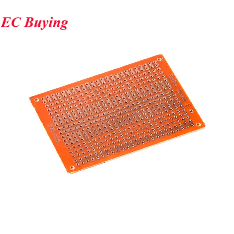 10Pcs/1pc 5x7CM 5x10CM 6.5x14.5CM 9x15CM Prototype Board Single Sided PCB Protoboard Universal  Experiment Matrix Circuit Board