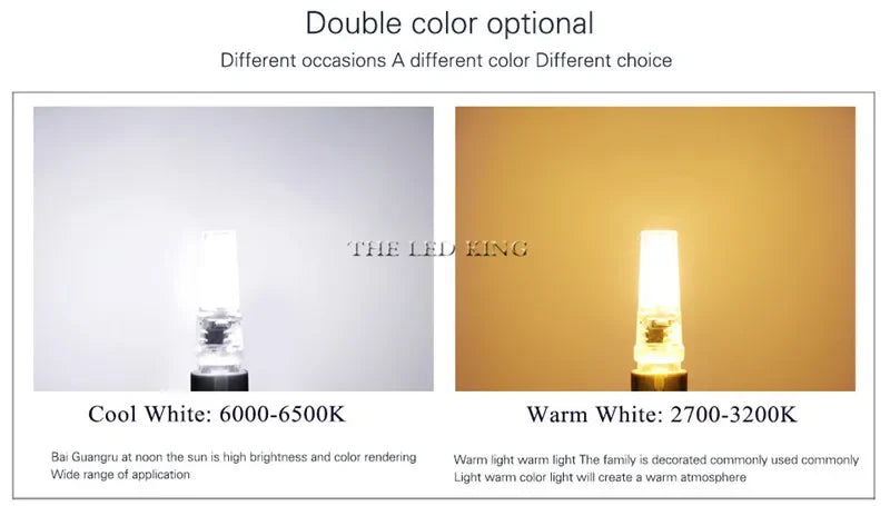 220V G9 LED G4 LED G9 AC DC 12V Replace Halogen 10W 20W 35W 50W COB LED Lighting Lights Spotlight Chandelier
