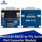 1PCS  MAX3232 RS232 to TTL Serial Port Converter Module DB9 Connector MAX232