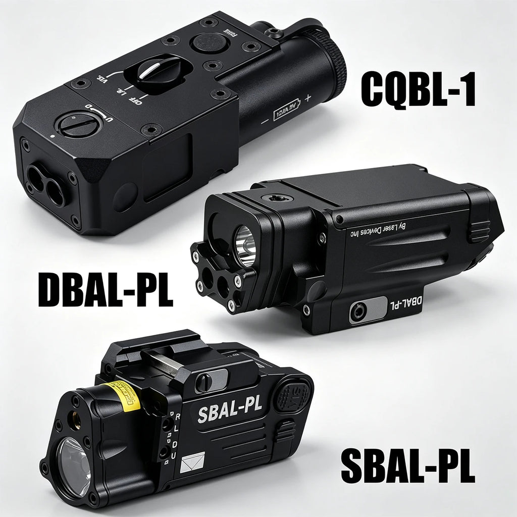 SBAL-PL DBAL-PL CQBL-1 Laser IR/Red/Green Dot Laser Indicator Momentary Constant Quick Open Scout Light Connect Mount For 20MM