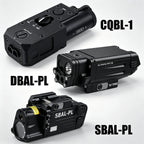 SBAL-PL DBAL-PL CQBL-1 Laser IR/Red/Green Dot Laser Indicator Momentary Constant Quick Open Scout Light Connect Mount For 20MM