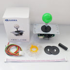 Original Japan Sanwa Joystick JLF TP 8YT Fighting Rocker With Topball 5pin Wire Jamma Arcade Vending Game PC PS3 XBOX Kit DIY