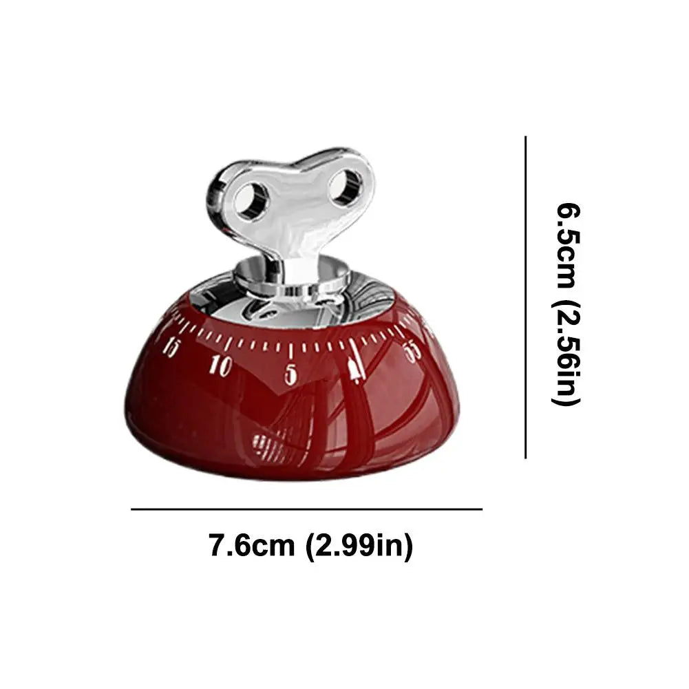 Magnetic Kitchen Timer Manual Countdown Alarm Clock Digital Timer Mechanical Cooking Timer Study Stopwatch Cooking Shower