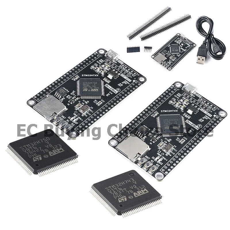 STM32H750VBT6 STM32H743VIT6 STM32 STM32H STM32H7 Core System Development Board Module M7 TFT SPI Interface 3.3V with USB Cable