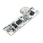 DC 12V 30W 3A Capacitive Touch Sensor Switch Coil Spring Switch LED Dimmer Control Switch 9-24V for Smart Home LED Light Strip