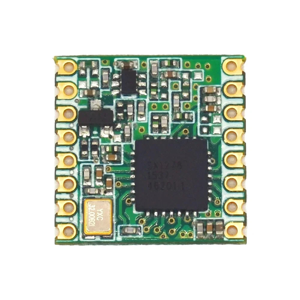 10PCS 433 470 868 915 Mhz SX1278/6 Wireless LoRa Spread Spectrum Module Low Power SPI Interface Long Distance 7 RFM95 98 96