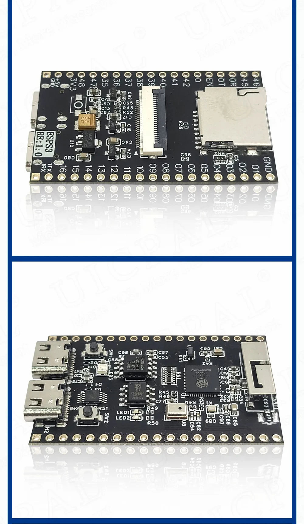 ESP32-S3 Development Board 2.4G Wifi BT Module with MIC OV2640 Camera Module 8MB PSRAM 16MB FLASH NEW ESP32S3 N16R8 CAM