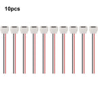10pcs Type-C Female Chassis Connector USB C Female Chassis 2P Direct Crimp Jack Female Charging Port Waterproof Extension Power