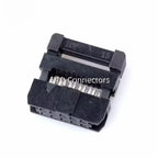 10Pcs 2.0 2mm Pitch FC 2X3/4/5/6/7/8/10/12/13/15/17/20/25 Pin IDC Female Header Socket Connector For 1.0mm Flat Cable