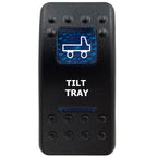 12V Marine Grade Rocker Switch SPST/ON OFF, DPDT/(ON) OFF (ON) Blue Led Light Bar for Carling ARB NARVA Replace Waterproof IP66