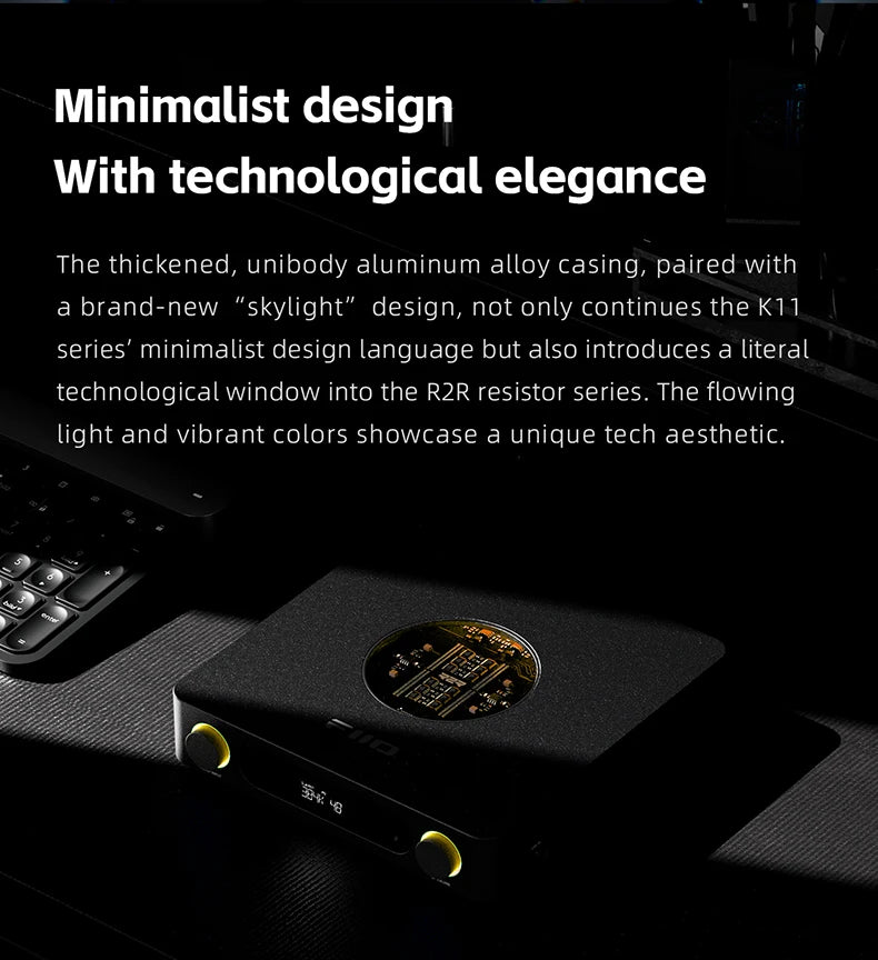 FiiO K13 R2R Desktop DAC Headphone AMP BT5.4 High-Fidelity 24Bit R2R DAC Powerful 2400mW Output LDAC Bluetooth Streamin Shanling