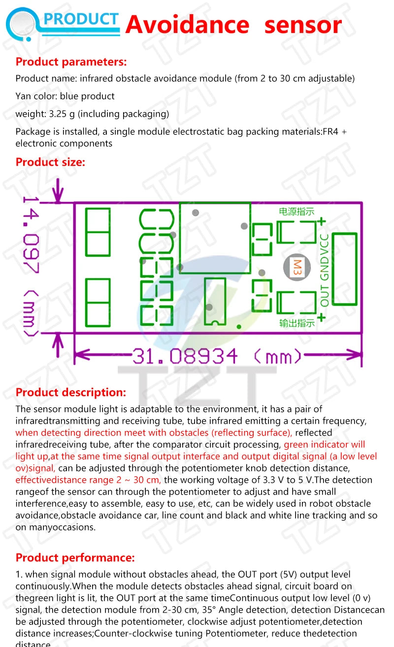 DIYTZT Raspberry pi 2 3 The Sensors Module Package HC-SR04 501 DHT11 DS3231 KY-008 Sound Rain Soil Sensors for Arduino KIT