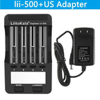 LiitoKala LII-500 Smart Universal LCD Battery Charger for Li-ion Ni Mh AA AAA 10440 14500 16340 17335 17500 18490 17670 18650