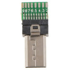 B03B-For Sony S2/S3 MULTI Micro Camera 5-Pack Mini USB Connector 15 Pin Data USB PCB Flat Micro USB Plug Adapter
