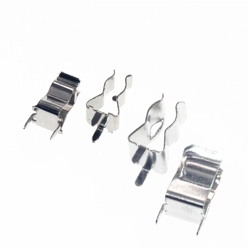 50PCS 5X20MM 6X30mm Clip Clamp 5X20 6X30 Fuse Tube Support Fuse Holder For 5*20 6*30mm insurance Fuse Clip