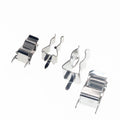 50PCS 5X20MM 6X30mm Clip Clamp 5X20 6X30 Fuse Tube Support Fuse Holder For 5*20 6*30mm insurance Fuse Clip