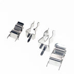 50PCS 5X20MM 6X30mm Clip Clamp 5X20 6X30 Fuse Tube Support Fuse Holder For 5*20 6*30mm insurance Fuse Clip