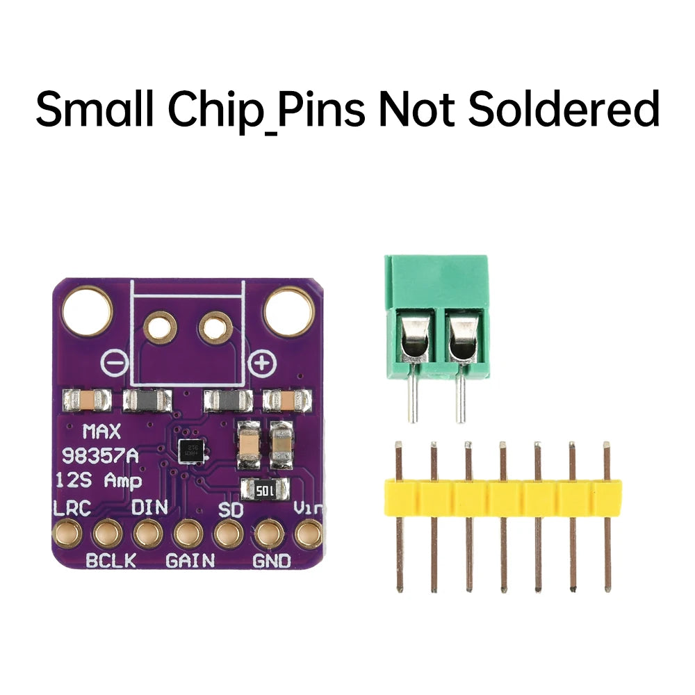 High Quality MAX98357 MAX98357A I2S 3W Class D Amplifier Breakout Interface I2S DAC Decoder for Raspberry Pi Esp32