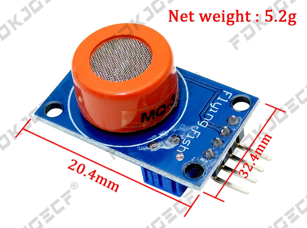 MQ-2 MQ-3 MQ-4 MQ-5 MQ-6 MQ-7 MQ-8 MQ-9 MQ-135 Detection Smoke methane liquefied Gas Sensor Module for Arduino Starter DIY Kit