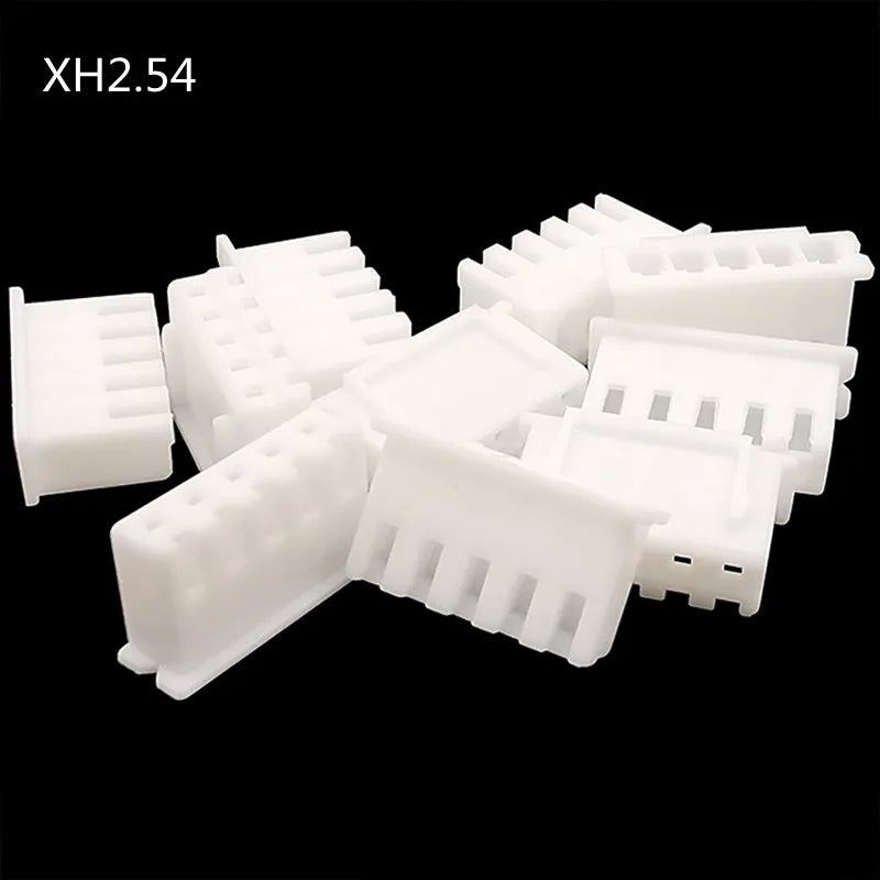 100Pcs JST SH ZH PH XH Connector Housing 1.0mm 1.25mm 1.5mm 2.0mm 2.54mm 2P 3P 4P 5P 6P 7P 8P 10P Plastic Plug Shell Assortment