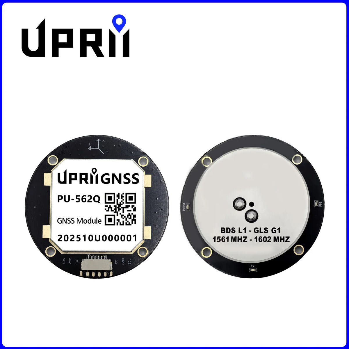 M10 GNSS GPS Module with Magnetometer QMC5883L UBX-M10050 GPS Galileo BeiDou GLONASS QZSS SBAS Antenna Receiver