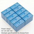 10PCS/lot Power Relays SMIH-05VDC-SL-C SMIH-12VDC-SL-C SMIH-24VDC-SL-C 5V 12V 24V 16A 8PIN A Set of Conversions