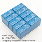 10PCS/lot Power Relays SMIH-05VDC-SL-C SMIH-12VDC-SL-C SMIH-24VDC-SL-C 5V 12V 24V 16A 8PIN A Set of Conversions