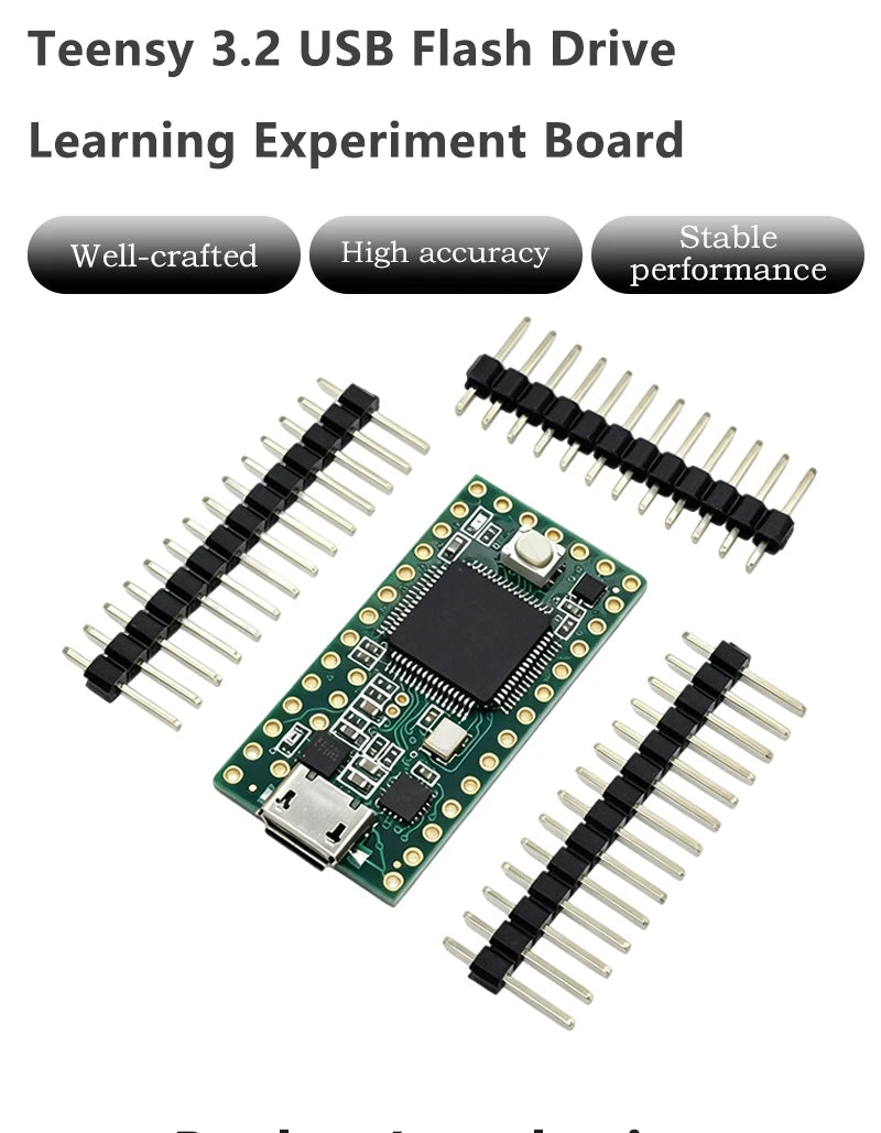 Teensy 3.2 Development Board MK20DX256 Cortex-M4 MCU Mini USB Interface ARM Microcontroller Core Board For Audio