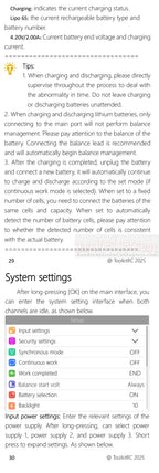 ToolkitRC M6DAC V2 TRN Charger 2CH AC200W Transparent Color DC800W IPS Model Toy Car Lithium Battery Charging 1S 2-6S LiPo LiHv