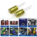 2Pcs Audio Capacitor MKP Frequency Divider Crossover HIFI Fever Electrolytic Capacitors 100V 1.5UF 2.2UF 3.3UF 4.7UF 6.8UF 10UF
