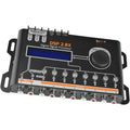US Shipping Car Audio DSP 2.8X Digital Crossover Equalizer 8 Channel Signal Processor with Sequencer Remote Relay