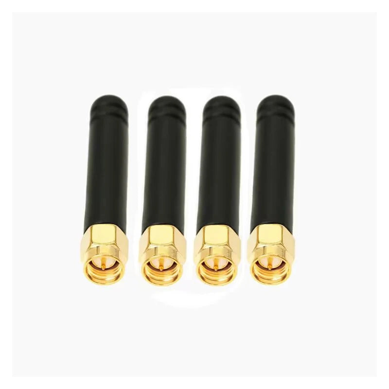 2.4GHz 5.8GHz Dual Band WiFi Antenna  3dbi Rubber Antennae RP SMA Connector for USB Adapter Network Router Mini PCI Card  Camera