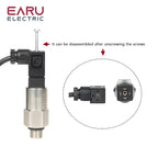 4-20mA 0-5V 0-10V Output -1-0bar 0-1bar G1/4 Vacuum Pressure Transmitter Transducer Sensor Controller 0.5% FS High Precision