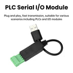 USB to RS485 Serial Converter Communication Module CH340 PLC Serial Port IO Module RS-485 Connector For Windows MacOS Linux