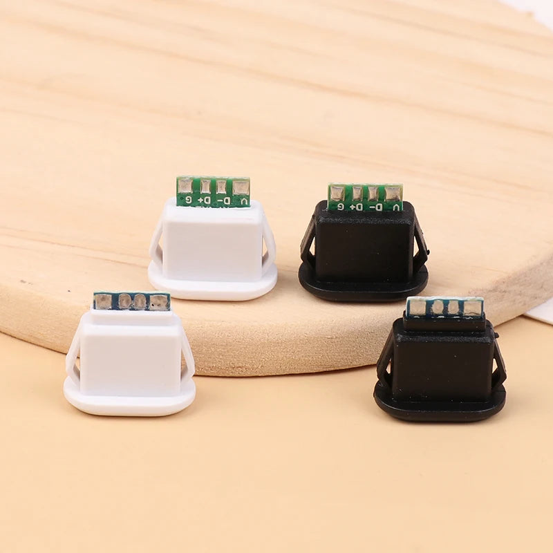 (.) USB Waterproof Connector Type-C Tail Plug Interface Connector 5A 20V High Current Fast Charging Jack Port USB-C Charger Plug