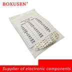 33valuesX 20pcs=660pcs 1206 Sample Kit 100% original new 1206 SMD Resistor Kit Assorted Kit 1ohm-1M ohm 1%