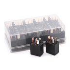 Latest DC 12V/24V 40A Rated Current 1NO 1NC SPDT 4Pin/5Pin Car Relay Socket Automotive Alarm Relay Relay & Wire Auto Accessories