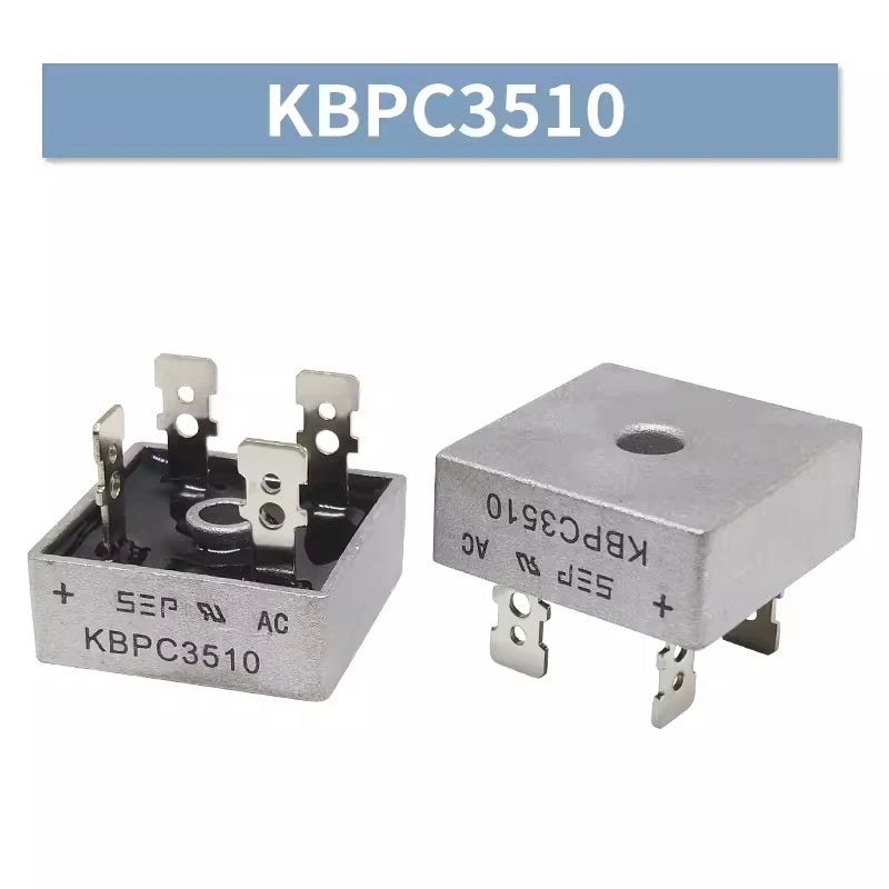 KBPC1510 KBPC2510 KBPC3510 KBPC5010 15A 25A 35A 50A 1000V Diode Bridge Rectifier kbpc5010