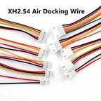 20Set/100Pcs XH 2.54mm Air Docking Connector Leads Header Male/Female Housing+Male/Female Terminals 2P~15Pin Plastic shell