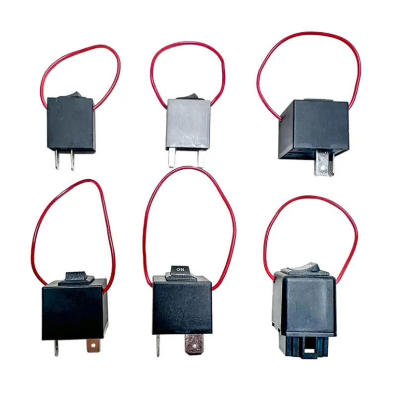 6 Pack 9038 9038A Relay Bypass Switch Kit with Amp Loop Relay Tester Diagnostic Scan Tool Fuel Pump Relay Bypass Master  ﻿