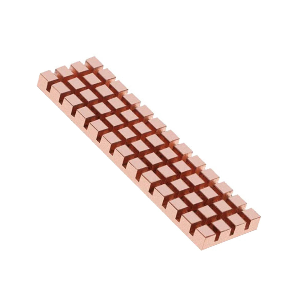 PC Notebook SSD Heat Sink PCI-E NVME NGFF M2 2280 Solid State Hard Disk Heatsink Computer Cooler Copper Radiator Accessories