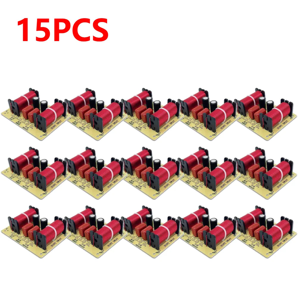 WEAH-305 150W 900-4000Hz Adjustable 3 Way Speaker Crossover Filter 1 Unit Audio Speaker Frequency Divider Full Range Treble Bass